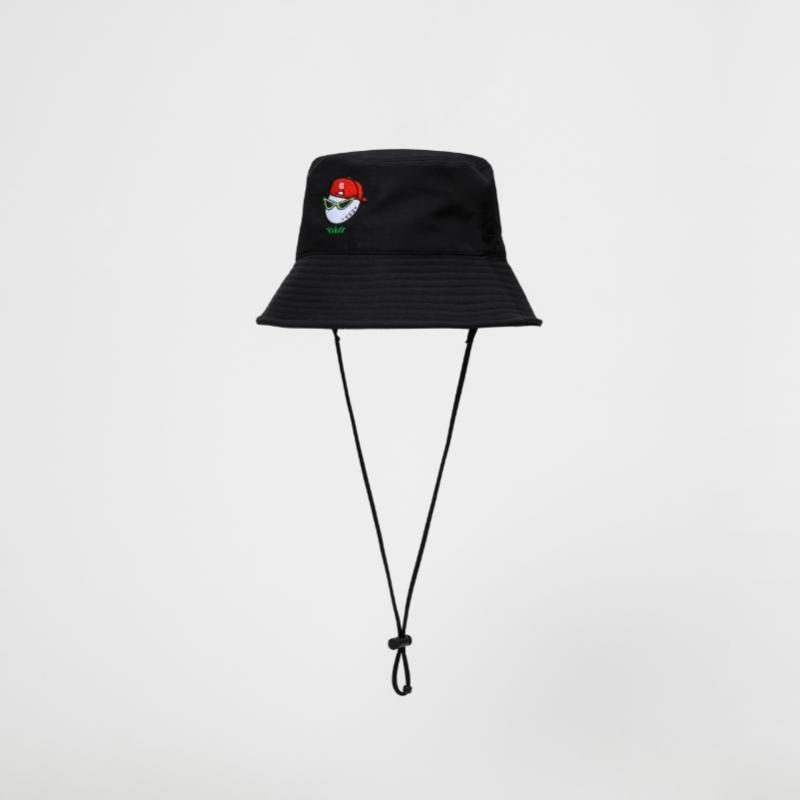 Goxo Black Casual Fit Bucket Hat Swag Ball