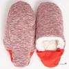 Indoor Slippers and Socks Combined In a Fluffy Slub Tweed and Sheepskin Boa Size A New Take On Room and Easy To Wash When Merippa Renewal 2025 [Emplet
