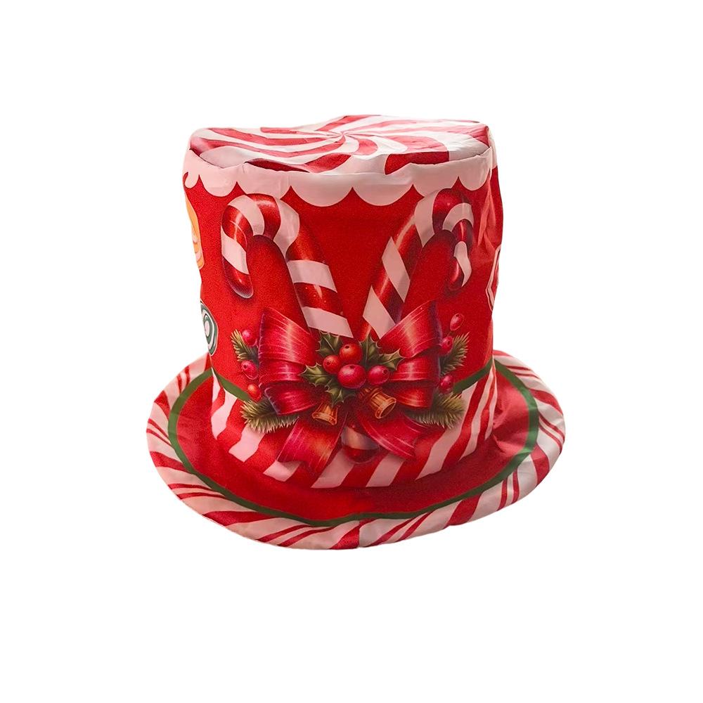 New American Christmas Hat Uncle Sam Hat Holiday Decoration Props Children's Cartoon Top Hat Top Hat