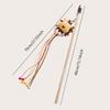 1pc-Interactive Cat Wand with Bells, Cartoon Animals, and Wands - Providing Exercise and Playtime Fun for Your Cat-random Color