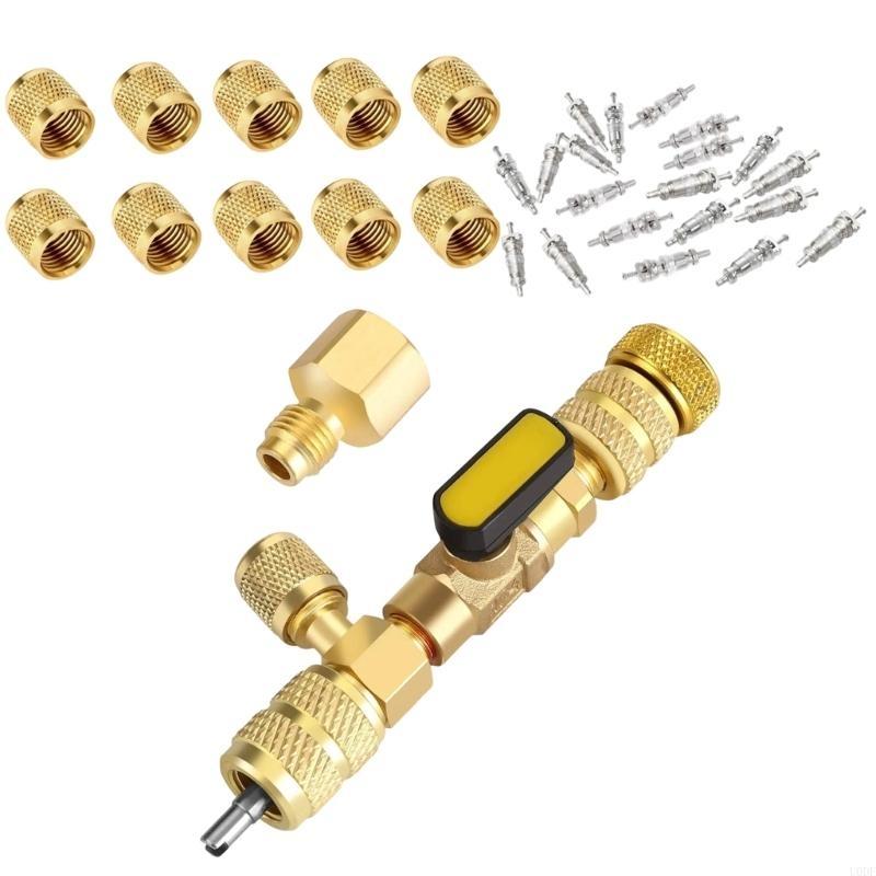 Adapter Remover Installation Tool SAE 1/4 5/16 Port HVAC Car Disassembly