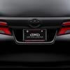 D.A.D Crystal License Frame II Rear Model [Black/Pink] Aurora SB195-01-02 DAD Garson