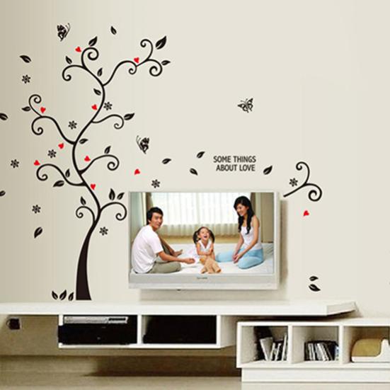 Modern Family Photo Frame Tree Removable Wall Decal Art Sticker DIY Home Decor