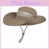 Outdoor Sun Hat Men Women Large Brim Fisherman Cap With Uv Protection For Beach Fishing