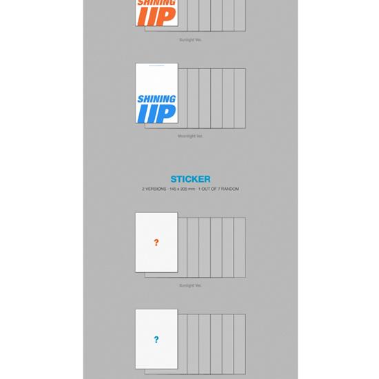 TEMPEST- 2ND MINI ALBUM - SHINING UP Random
