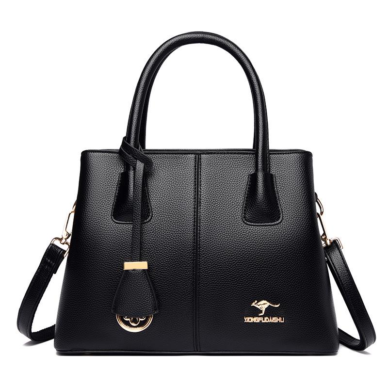 2025 Fashionable Women's Crossbody & Shoulder Bag - Large Capacity, Ideal for Middle-Aged Moms