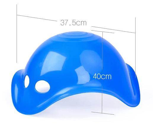 Balancování skořápky Dětské šlapací kameny balanční kameny motorické dovednosti a koordinace modrá