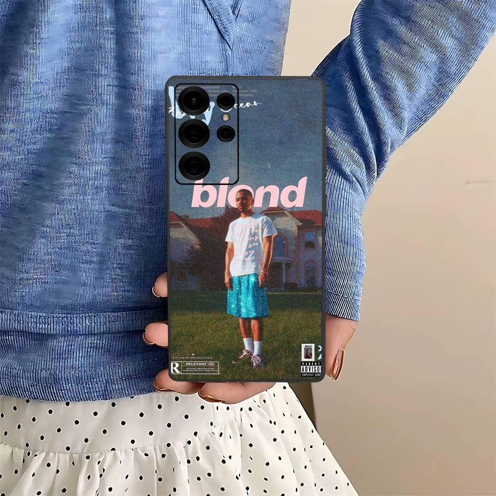 

Album F-Frank O-Ocean Rap Phone Case For Samsung S 24 Fe 25 Ultra Plus 20 Lite 21 30 22 23 24 22 Ultra 5G Fundas Samsung S25