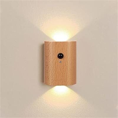 LED Wall Mounted Lamp Modern Motion Sensor Sconces, Rechargeable 500mAh