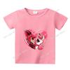 Hazbins Hotel Series Boys Girls TShirt Cute Kids Short Sleeve Tops Cartoon Print Child Clothing Summer Funny Birthday Gifts