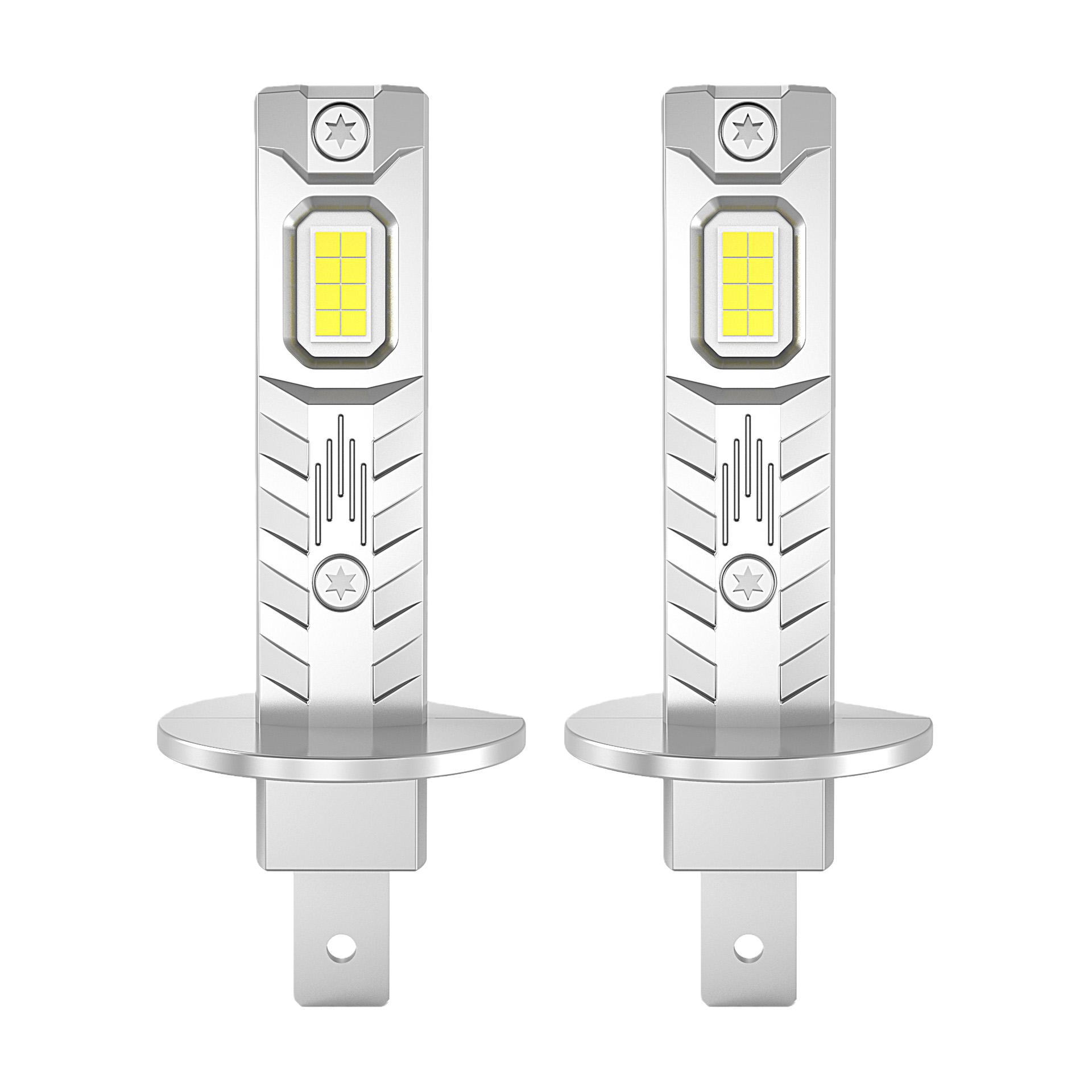 

H7 H4 H1 Led Headlight Bulbs Mini Wireless 4500000LM 6000K CSP for Car Headlamp Auto Diode Lamps H11 9006 Led 12V Automobile 6000K White 2PCS