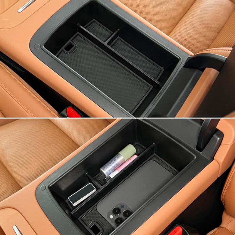For Leapmotor C10 2024-2025 Car Armrest Storage Box Organizer Case Auto Interior Accessories Center Console Storage Tray
