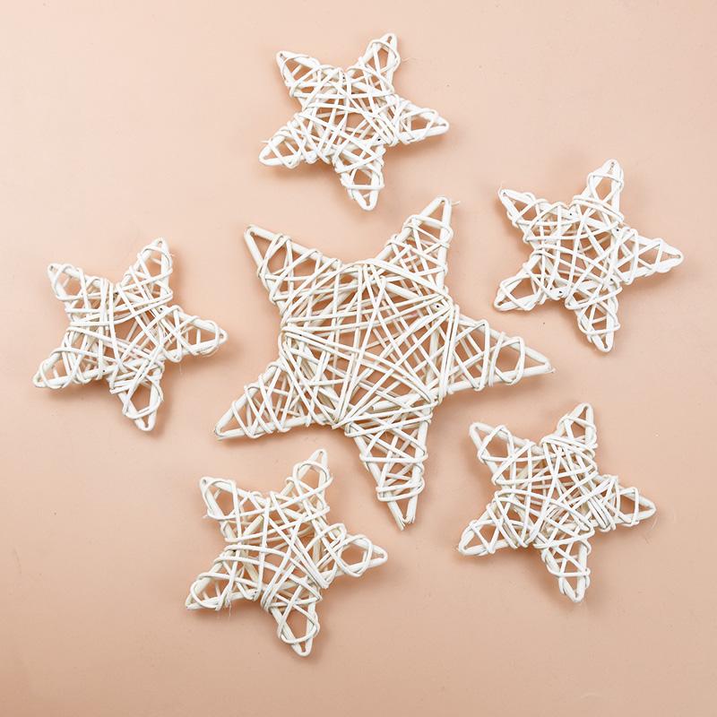 10/15/20CM Tree Root Vine Festival Star Wreath Christmas Home Decoration Accessories Wedding Background Diy Artificial Plants