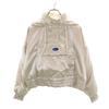 Nike Back Logo Woven Anorak Parker M Ivory Jackets, Pullovers, Hoodies Women Used