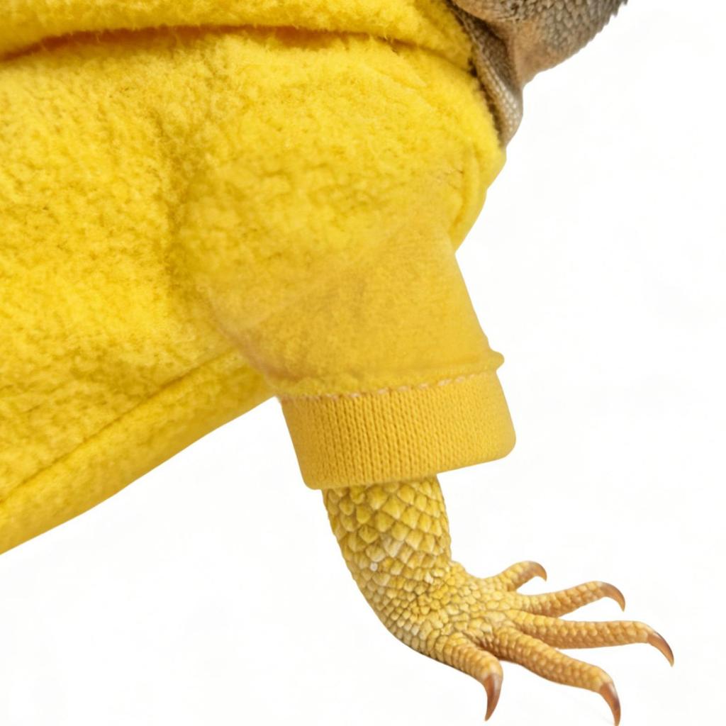 Lizard Clothes Soft Handmade Reptile Clothes Flexible Reptile Costume For Chameleon Gecko Bearded Dragon Iguana Outdoor Walking