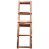 VOFUN-2X Wooden Red Wine Rack 10 Bottle Holder Mount Bar Display Shelf Folding Wood Wine Rack Alcohol Neer Care Drink Bottle