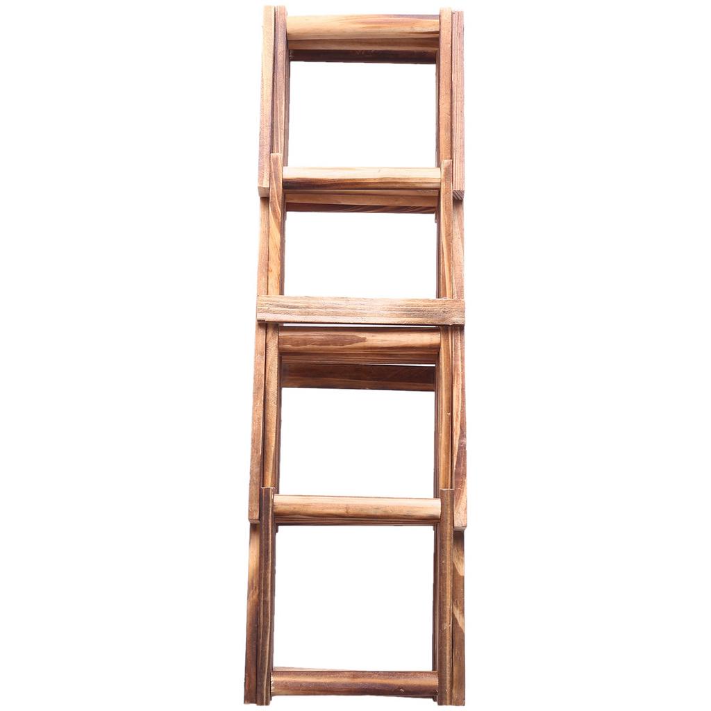 VOFUN-2X Wooden Red Wine Rack 10 Bottle Holder Mount Bar Display Shelf Folding Wood Wine Rack Alcohol Neer Care Drink Bottle