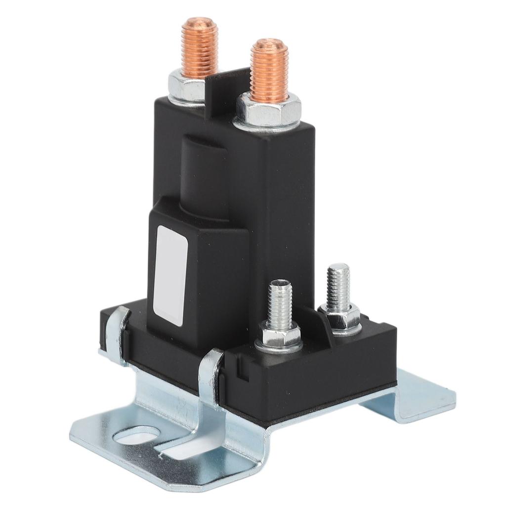 200A Anlasserrelais Solenoid ABS Messing Klemmenpfosten Typ Anlasser Solenoid für Rasenmäher Gabelstapler 24V