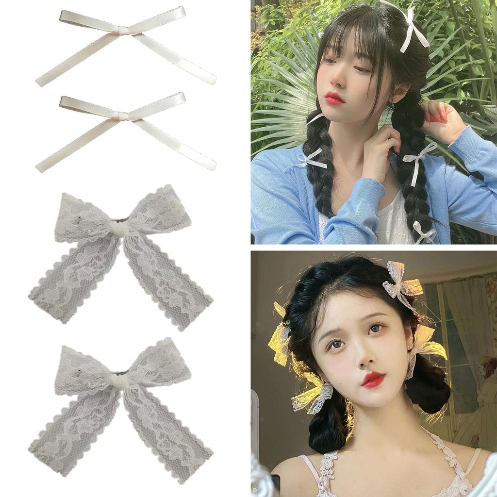 Dinghaole Lot De 2 épingles à Cheveux à Double Frange - Bandeaux