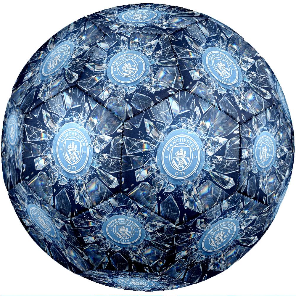 Manchester City Theme soccer ball Size 5 Soccer Ball Soft Touch Professional Training Football for Outdoor Sports