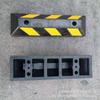 Rubber and Plastic Wheel Stopper for Parking Spaces