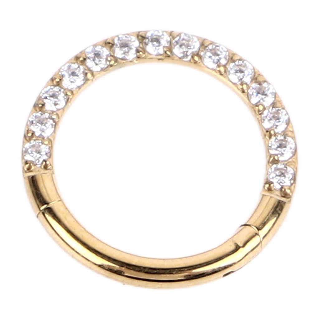 Nose Hoop 3 Piercing Nose Hoop Zirconia Decoration Skin Friendly Exquisite Jewelry
