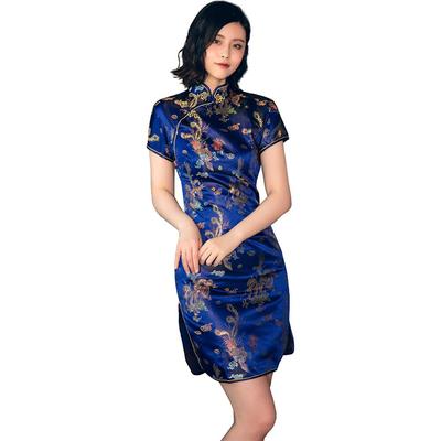 Brightlara Cheongsam Cosplay Costume, Plus Size (jys021-NB-XXL)