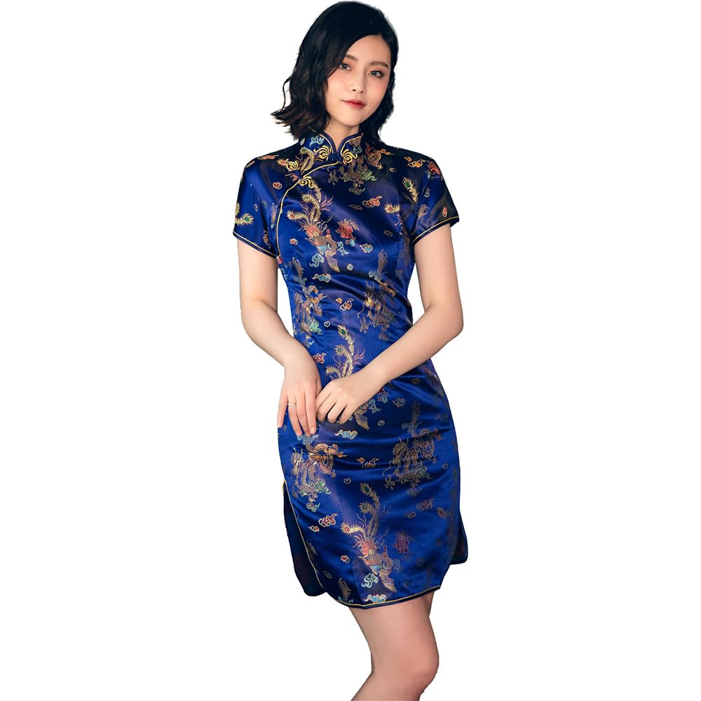 

Brightlara Cheongsam Cosplay Costume, Plus Size (jys021-NB-XXL)