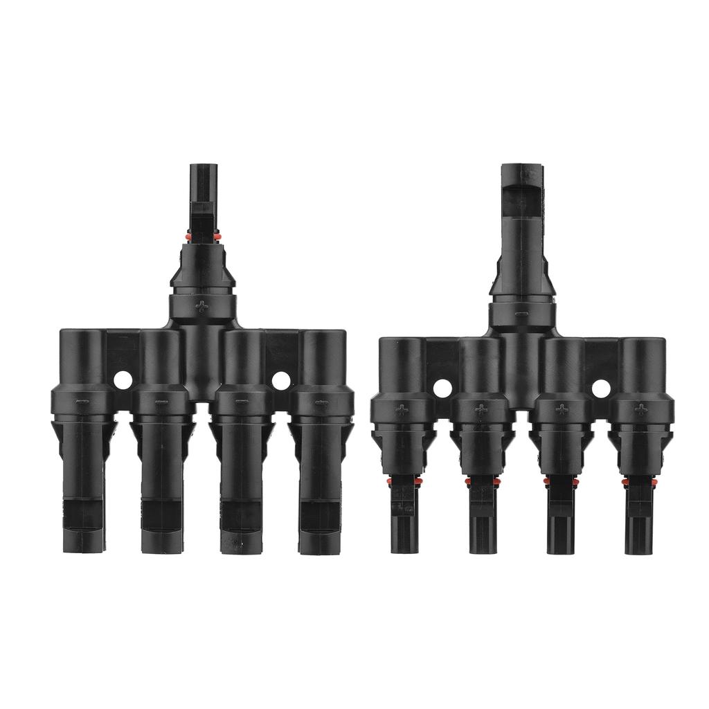 Abzweig-Solarsteckverbinder T-Steckverbinder für die Parallelverbindung zwischen Solarmodulen 5-fach IP67