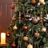 Valery Madelyn Christmas ball gorgeous set of 40 in gold and Perfect for Christmas tree Stylish and gorgeous in and Nordic-style ornaments, copper.