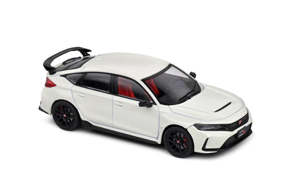 SOLID O 1/43 Scale Honda Civic Type R 2022 (White) S4314302 [Parallel Import]