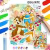 Chip N Dale Oil Painting Digital Painting Art Kit Handmade Diy Painting Home Decoration Gift