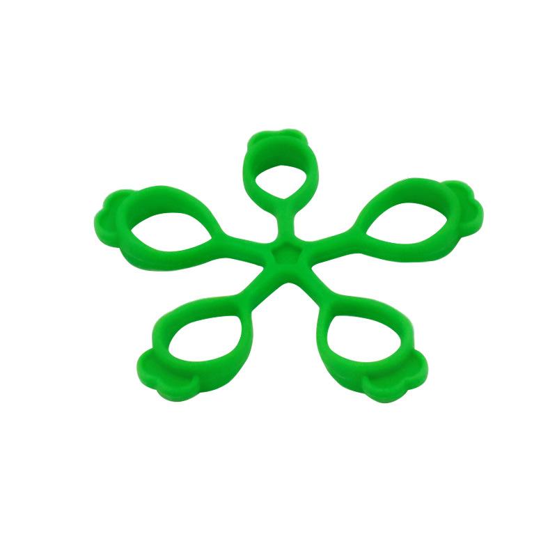 Flower Shape Silicone Resistance Band Hand Trainer