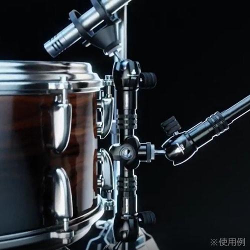 TRIAD-ORBIT M2 [Ball swivel mechanism allows 360 x 190 angle adjustment, ideal for handheld microphones] IO Quick-Change Coupler allows one-touch co