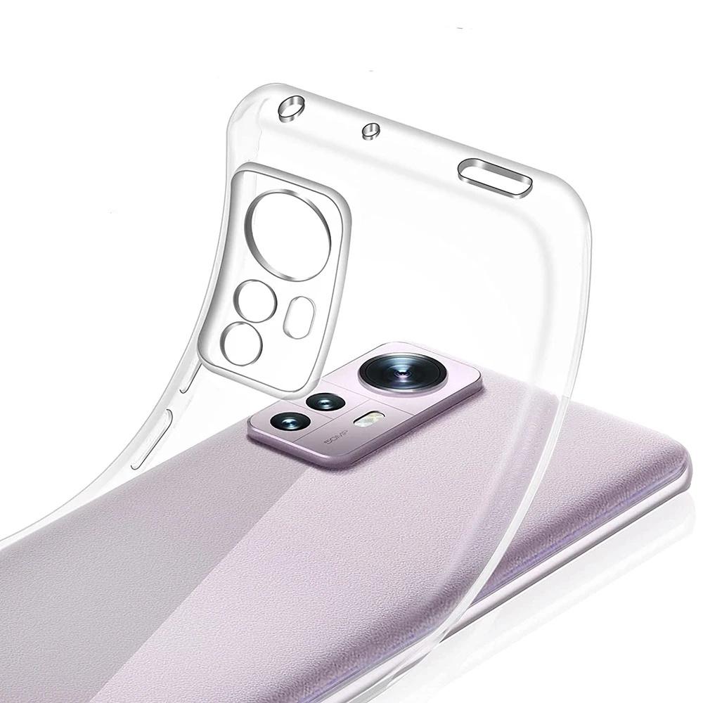 transparent TPU Luxury Clear Silicone Case For Xiaomi Mi 12T Fundas Back Case Slim Shell Bumper Caqa
