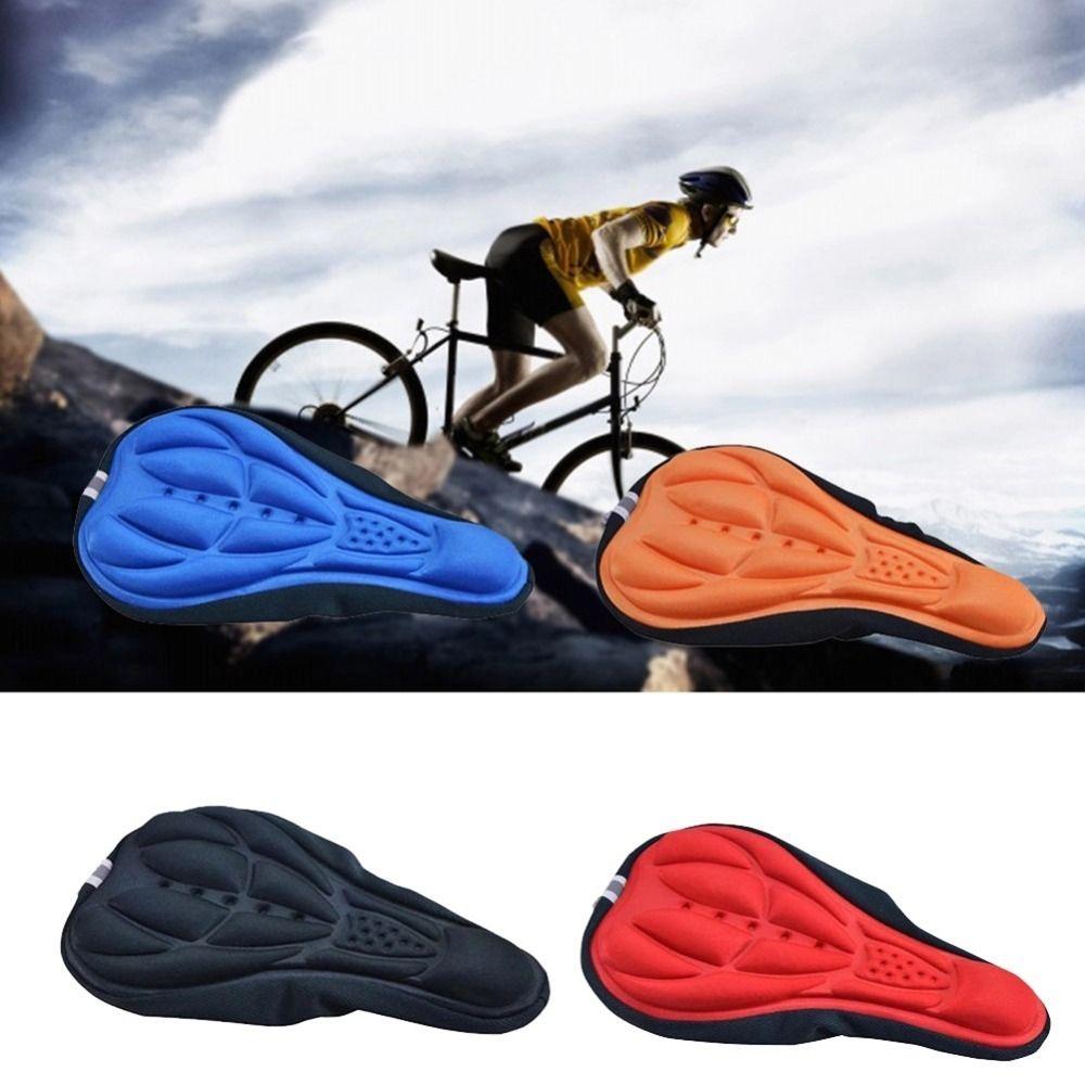 EVA Silicone Sponge Thickened Bike Cushion Cover Bike Seat Cover Bike Accessories Bicycle Saddle