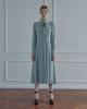 Salon De Seoul Lily Pleated Dress - Mint