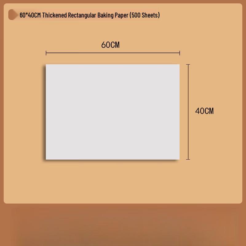 

Yuzhuxun Rectangular Silicone Oil Baking Paper