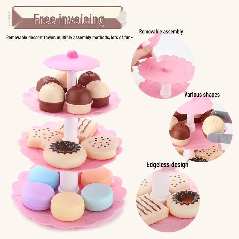 

Real Donut Set for Kindergarten Dollhouse Role-Play Area Standard