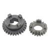 Applicable CG125/150 Pushrod Engine Gears: Main (3 gears, 20 teeth), Counter (3 gears, 28 teeth)