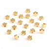 10pcs Copper Beads Charms Cross Heart Star Moon Beads Plated Crafts Color Retention Beads for Jewelry Making Diy Bracelet Necklace