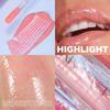 Pearl Lip Gloss - Moisturizing and Shimmering Color Lip Coating - Transparent and Hydrating - Easy To Apply