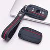 Silicone Car Key Fob Cover with Matching Keychain Compatible with BMW 1 3 5 Series X1 X3 X5 Z4 E90 E91 E92 E60 E61 E87 E84 E83 E70 E89 Provides a