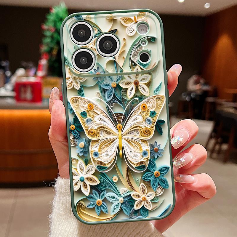 

Fantastic Butterfly Print Case For iPhone 17 Pro Max iPhone 16 15 14 13 Pro Max Magnetic For Magsafe Hybrid TPU+PC Matte Cover iPhone 16 Pro Max зелений