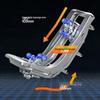 Luxury Dual Core Zero Gravity Massage Chair for Home Use