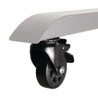 Flat Screen Mounting Accessory - B-Tech - BT8380-CASTORS - Black - 40 Mm - 193 Mm