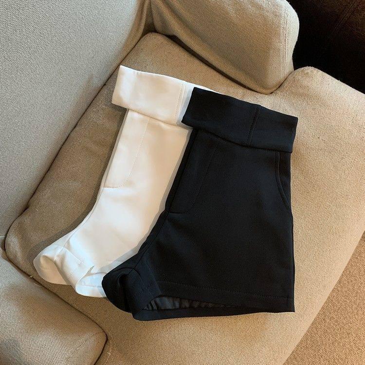 Chic High-Waisted A-Line Pants - Women's Street Style Autumn/Winter, Slimming Wide Leg Casual Trousers