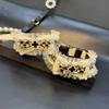 French Lolita Lace Bow Dog Collar Small Medium Dogs Princess Style Pet