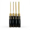 precise Screwdriver Set, RC Model Tool Kit, metalcoated, attractive, 18Piece Black Hex 18pcs set
