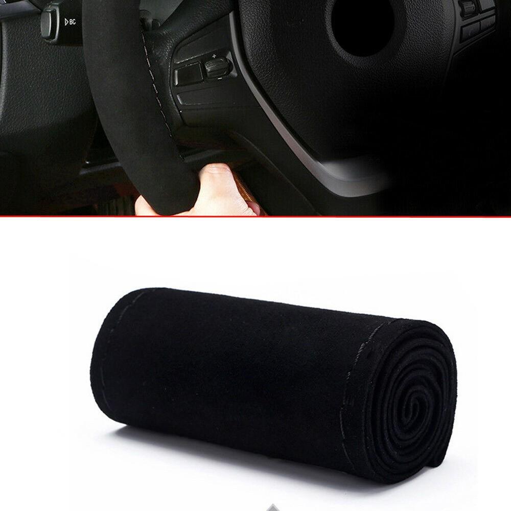 For 37-38CM Steering Wheel Cover Hand Sewing W/ Needle Thread